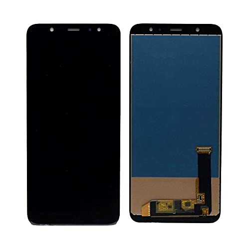 Image of SPiED - LCD with Touch Screen for Samsung Galaxy A6 Plus (2018)- White (Display Glass Combo Folder) (Samsung Galaxy A6 Plus (2018))