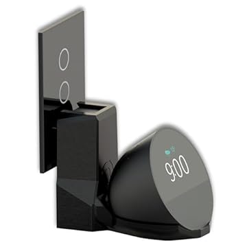 Suporte De Tomada Parede Levitar Amazon Alexa Echo Spot Stephan