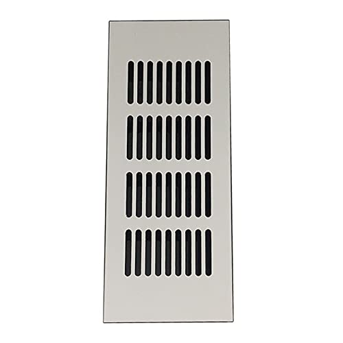 Rejilla de ventilación rectangular de aleación de 80 mm para armarios y cocinas 2