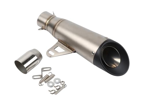 オートバイの排気マフラー 51mm ユニバーサル オートバイ排気マフラーパイプ R6 R15 R1 R3 MT07 T-マックス155 エックスマックス GSX250 Pcx125 用
