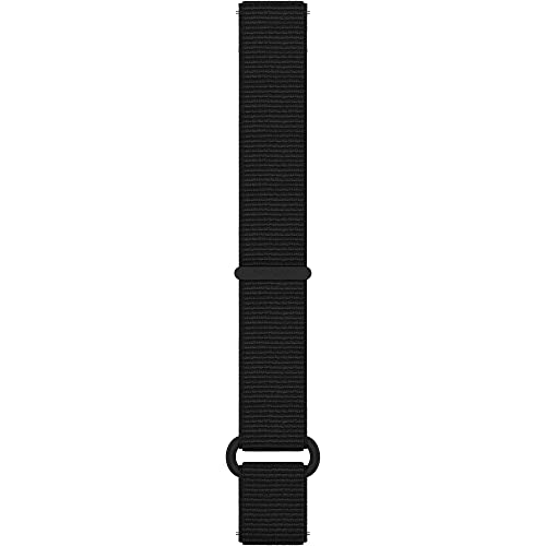 Polar Correa de 20 mm, Nailon con Velcro, M/L, Negro
