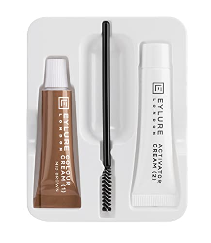 Eylure Dybrow Dye Kit - Mid Brown