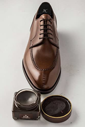 Image of Saphir Medaille d'Or Pommadier Cream 75ml - Natural Cream Leather Shoe Polish, Leather Conditioner for Boots, Handbags