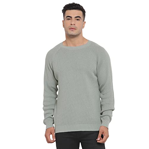 Image of Red Tape Men's Pastel Green Sweater