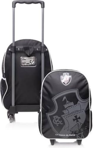 kit Mochila Rodinha e lancheira Infantil Vasco
