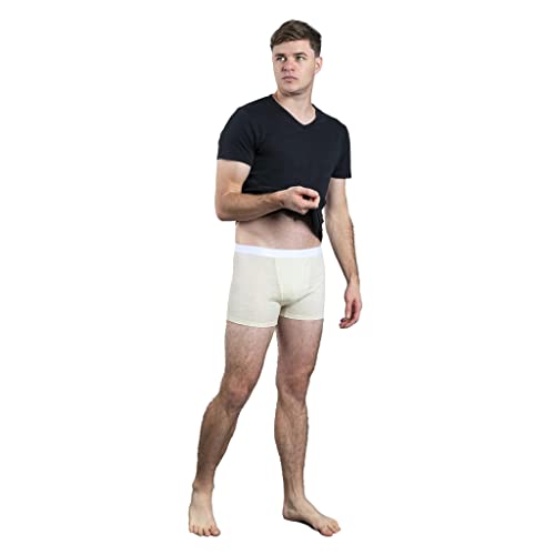 Men's Alpaca Wool Boxer Briefs: 160 Ultralight