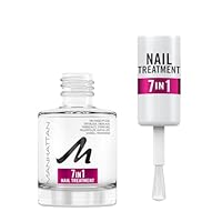 Manhattan Nail Treatment 7in1 Multi Benefit, transparente Nagelpflege für kräftige, lange und aufgehellte Nägel, 12 ml