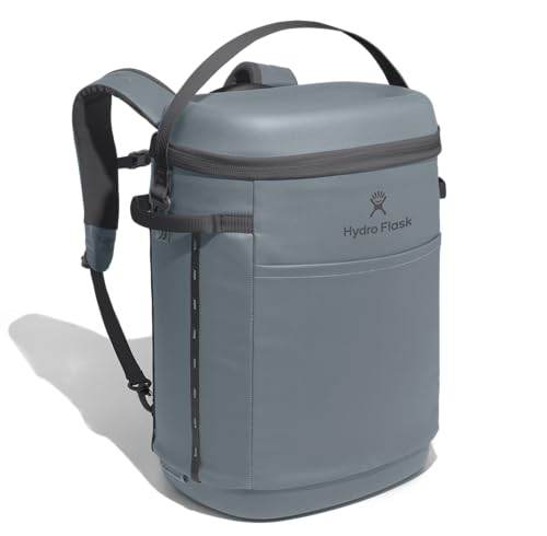 Image of Hydro Flask Carryout Cooler Backpack - Insulated Portable Soft Cooler - 20 L Capacity in Shale Gray