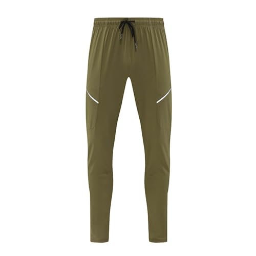Generisch Pantalones deportivos de verano para hombre con muchos bolsillos para mayor comodidad, ideales para correr y hacer ejercicio, materiales de secado rápido para una máxima sensación de uso