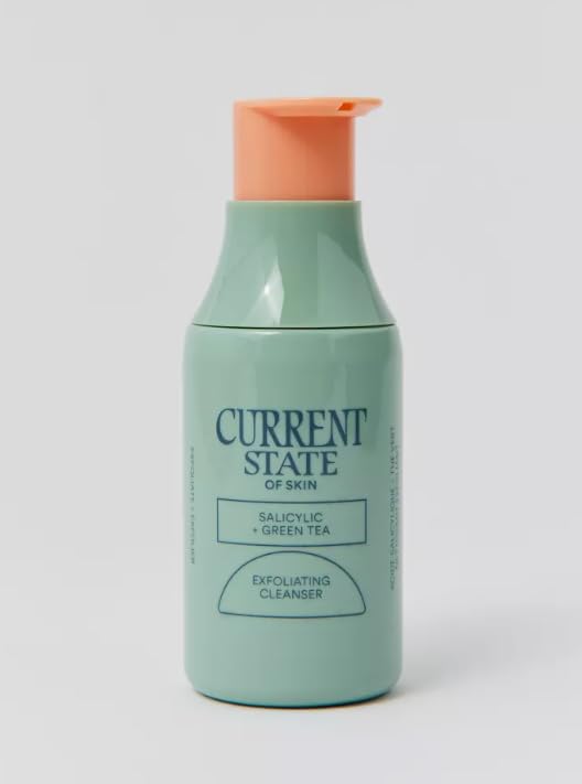 Current State Salicylic & Green Tea Exfoliating Cleanser, 5.1 Fl Oz (Pack of 1), Clear