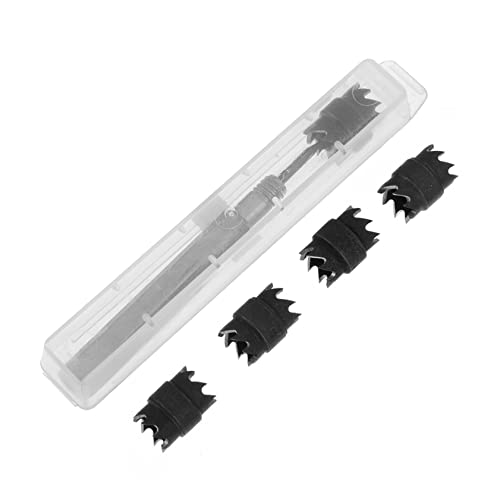 balacoo Spot Welder Drill Accessories 5pcs/set Stainless Steel Brad Point Drill Bits