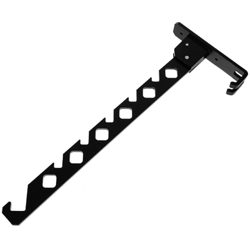 MOTHNUR 折りたたみ式属製壁掛け洋服ラック 室内物干し省スペース 収納簡単 洗濯物乾燥用頑丈設計 衣類干しラック