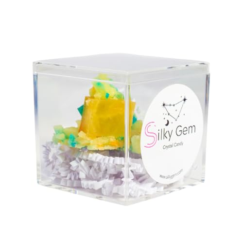 The Jewel Box Kohakutou Crystal Candy, One Flavored, Edible Gem, Edible Crystal, ASMR, Vegan Candy Pineapple
