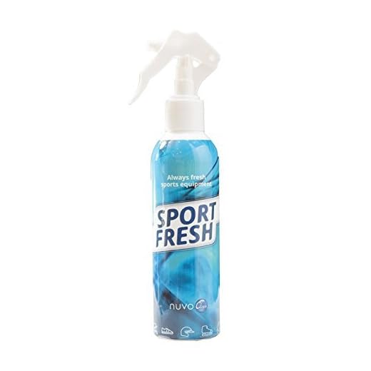 Nuvo Sport Fresh Spray Antigeruchsspray Hygienespray Frischespray Schuhspray Schuhdeo Anti Geruchsspray Spray gegen Gerüche Deo Schuhgeruch Schuhe Boxhandschuhe Handschuhe Taschen Helm