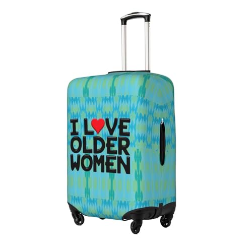 I Love Older Women Suitcase Cover,Luggage Protector Suitcase Covers For Luggage,Luggage Covers for Suitcase (Large)2