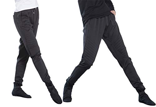 FaFaDance メンズ バレエジャズパンツ ブラック M