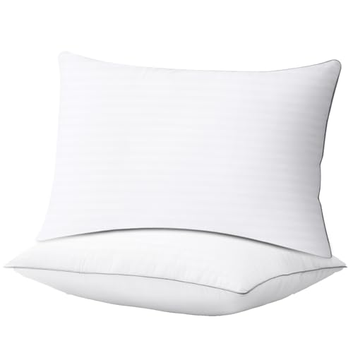 Set 2 Almohadas tamaño estándar con relleno sintético