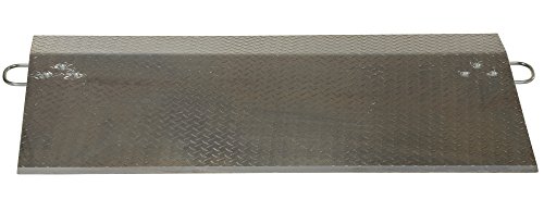 vestil eh-6036 aluminum economizer dock plate 60 in x 36 in 12 in plate thickness 6600 lb capacity silver