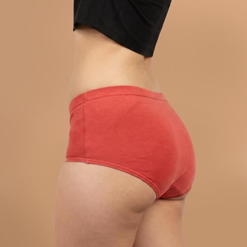 Image of REVAA Heavy Period Panty for Women & Girls (Pack of 1) Soft Cotton, Reusable & Leak Proof Menstrual Underwear, No Pads Required, Rash-Free Comfort, for Super Heavy Flow, Lasts Up to 2 Yrs