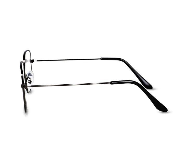 Image of Clear Aviator Sunglasses for Men & Women | Trendy Transparent Lens | Multiple Colors & Shapes | Lightweight Metal Frame | Stylish Unisex Eyewear