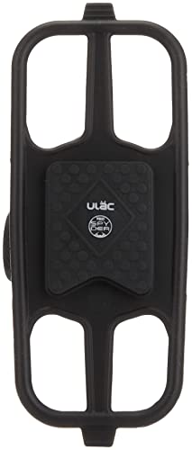 ULAC H6 Spyder Team PRO Bicycle Key Silicone Mobile Phone Holder, Black