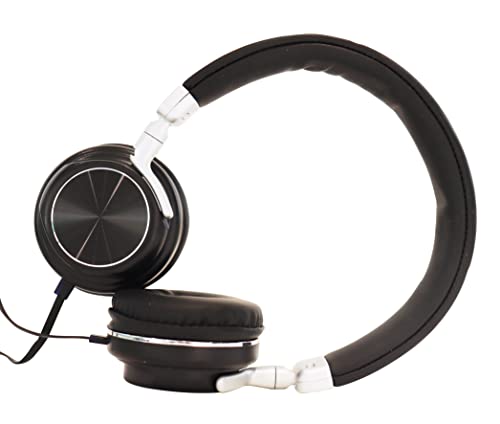 AXSOM Electronics Ohio Kopfhörer mit Kabel und Mikrofon HD Voice für iOS und Android, multifunktional, Freisprecheinrichtung mit Fernbedienung Cover