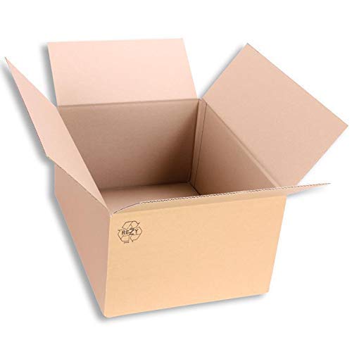 Faltkarton 400 x 300 x 200 mm Karton Schachtel Versankarton Paketversand 25 Stück Cover