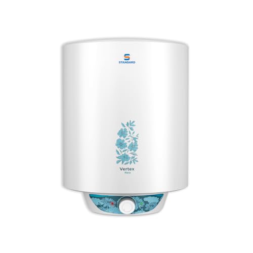 Havells Standard Vertex Neo 4 Star 25L Storage Water Heater(Geyser)|Faster Heating|Safe to Use|Saves Electricity|Hydro Guard Coated Anti Rust Tank|Tem