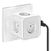 Steckdosenleiste Würfel mit 5 Fach Steckdosen, Kindersicherheits, Doppelstecker für Steckdose, Max 4000W(16A/250V), 7-in-1 für Büro, Zuhause, Weiß MI 4 günstig Kaufen-Steckdosenleiste Würfel mit 5 Fach Steckdosen, Kindersicherheits, Doppelstecker für Steckdose, Max 4000W(16A/250V), 7-in-1 für Büro, Zuhause, Weiß