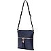 Solene Womens Lightweight Medium Crossbody Purse with Tassel, Perfect Size Crossbody Bags for Daily Use, travel - LP062 (Navy)