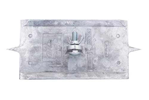 MARSHALLTOWN Zinc Double End Walking Groover, 8 x 4-3/8 Inch Blade Creates 1 Inch Grooves, Concrete Tools, Double End Blade Allows for Use in Both Directions, Eliminates Bending, 836 - Image 4