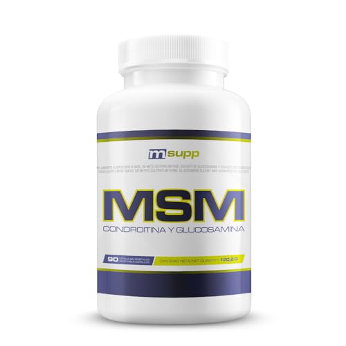 MM Supplements - Glucosamina, Condroitina y MSM - ArtiCare - Bote de 90 Cápsulas - Reduce Inflamación y Dolor Articular - Ayuda a Mantener la Salud de las Articulaciones, Cartílagos y Huesos