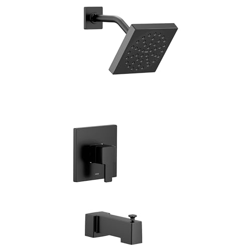 Moen UTS2713EPBL90 Degree M-CORE 2-Series 1-Handle Eco-Performance Tub and Shower Trim Kit, Valve Required miniatura 1