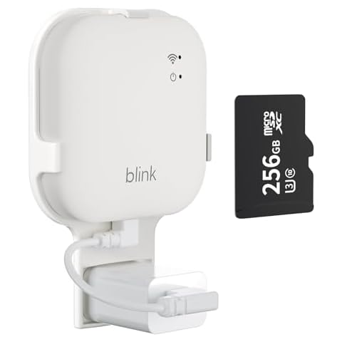 256GB MicroSD Card for Blink Local Video Storage with All-New Blink Sync Module XR Mount, Saving Space Camera Mount for Blink Indoor Outdoor Home Security Camera (Blink Sync Module XR Not Included) Cover