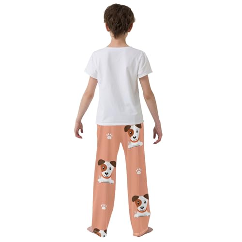 Boys' Pants Dogs Animals Long Bottoms Jogger Pants Elastic Waist Trousers with Pockets S-XL3
