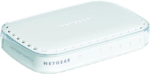 Netgear FS605 5-Port Fast Ethernet Switch (FS605)