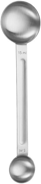 Coffee Scoop Creative Dual Purpose Size Head Measuring Spoon Baking Measuring Spoon Coffee Bean Spoon(Color 3)