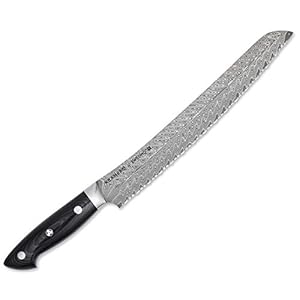 Zwilling 34896-261 Euro-broodmes, roestvrij, 26 cm, design: bob kramer (h.nr.