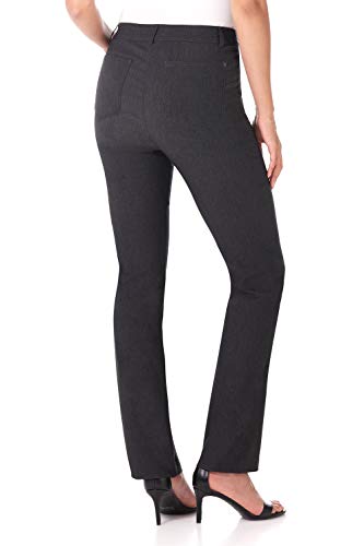 Rekucci Women's 5 Pocket Straight Leg Pant with Stretch Waistband3