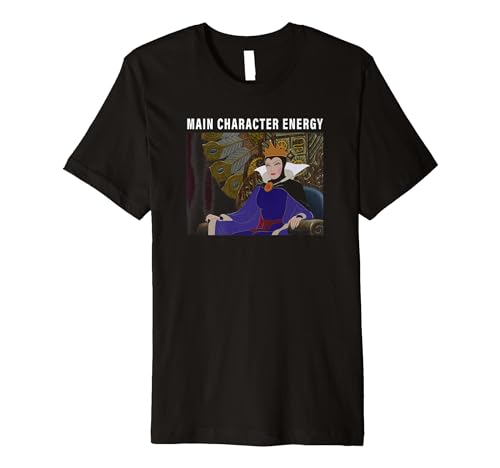 Disney Villains Evil Queen T-Shirt Premium pour Look Casual Chic et Sorties Geek