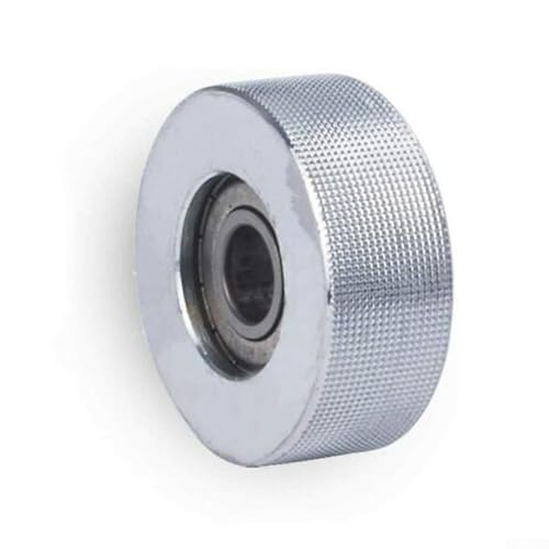 Roue de gaufrage pour machines à sceller continu – Roue d'impression en métal de 50 mm de diamètre extérieur avec 13 mm ID et 19 mm d'épaisseur, compatible avec joint de courroie FR1000/FR900 (roue de