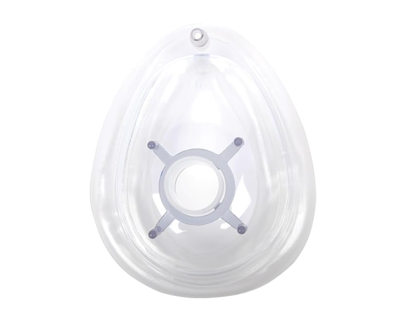 MASCHERINE CON CUSCINO D'ARIA GONFIABILE - ANESTESIA - LATEX FREE- SET da 7 pezzi