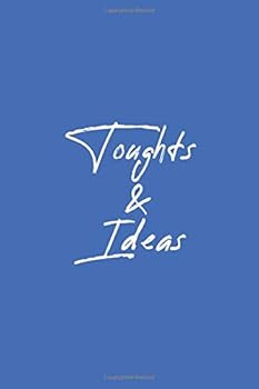 Paperback Toughts & Ideas : Lined notebook Book