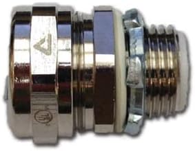 Flexible Metal Conduit Fitting FTG 3" NPT,Strt,NPB,LK NT, Wash