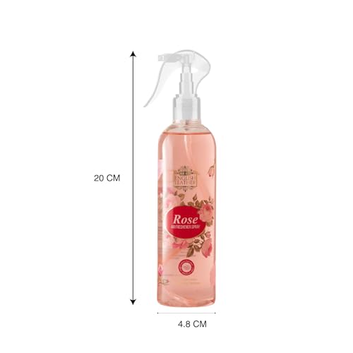 Image of Next Care English Leather Rose Air Freshener Spray for Home, Car & Office - 200 ml (Pack of 2) | Long Lasting Room Freshener | Gas-Free Deodorizer for Indoor Spaces | Twin Value Pack
