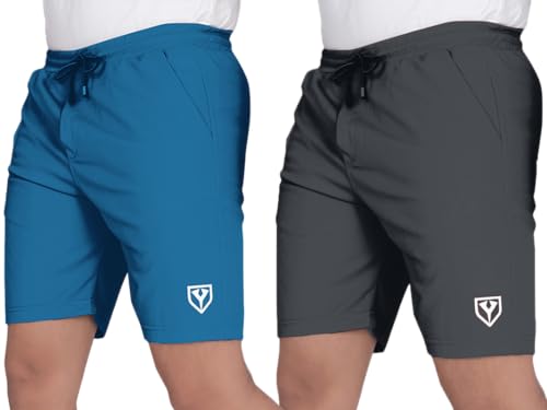 Image of Septem Men's Lycra Blend Shorts with Stylish Design Comfortable & Versatile Active Sports Wear Combo Pack