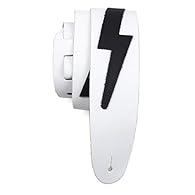 DESIGN AND FEATURES : Leather guitar strap; designs inspired by famous guitarists motifs; contrasting leather cut-outs. FUNTIONALITY : 2,5" Inch Wide, adjustable length 52" to 58" Inch for optimal fit ; non-slip, durable, comfortable, easy to attach....