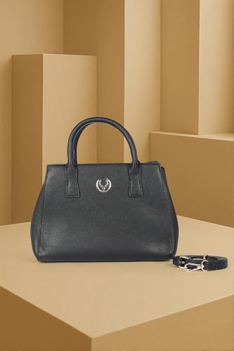 Image of Allen Solly Women's Medium Shoulder & Crossbody Bag | Vegan Leather | Multiple Pockets | Secure Zip Closure | Casual Outings
