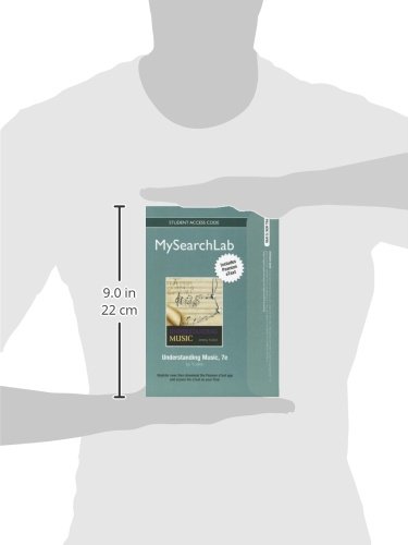 Understanding Music MySearchLab Access Code: Includes Pearson Etext