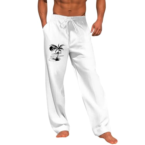 Sweatpants for Mans Elastic Waist Pants Baggy Gym Flowy Workout Parachute Fishing Patchwork Stretch Sweatpants